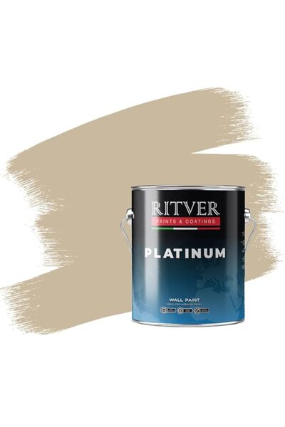Generic Ritver 3.6 Litre Matte Emulsion Paint for Home Decor, Premium Interio...