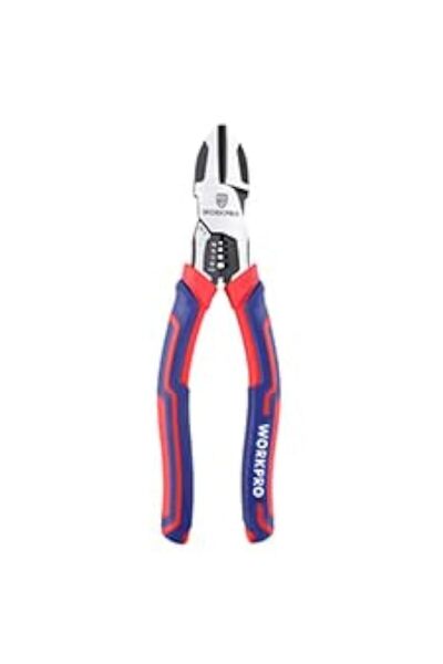 Generic WORKPRO 200 mm Diagonal Cutting Pliers with Wire Stripper, Heavy Duty...