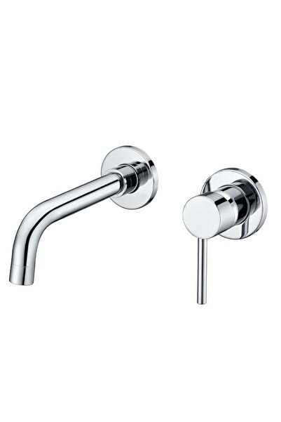 Generic Sumerain Wall Mount Bathroom Faucets,Single Handle with Brass Rough-i...