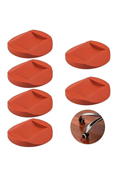 Generic 6 Pcs Rubber Furniture Caster Cups, Anti-Sliding Coasters and Floor P...
