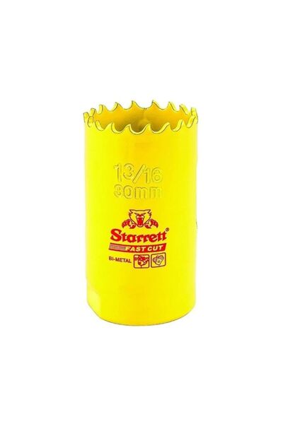 Generic Starrett 30 Mm Fast Cut Bi-Metal Hole Saw For Drills - Fch0136-G
