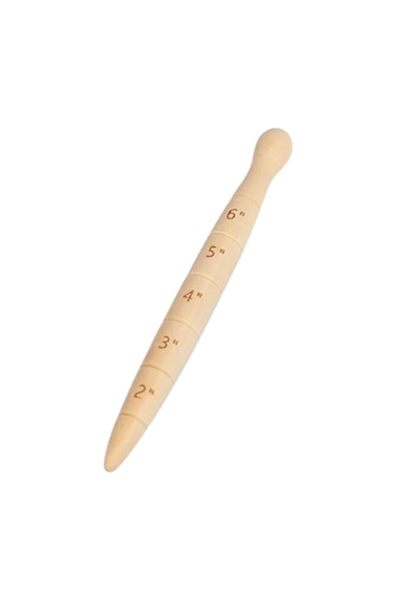 Generic Wooden Depth Gauge, Handheld Seed Dibber with Measurement, Ergonomic ...