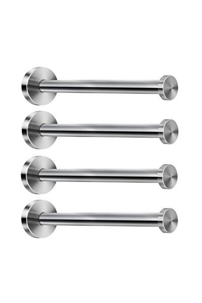 Generic Brushed Stainless Steel Bath Towel Hooks Single Super Heavy Duty Wall...