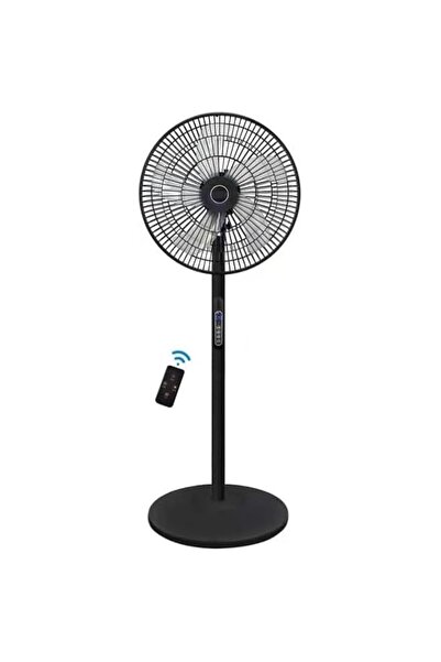 Generic Pedestal Stand Fan 3 Leaf 8 Speed Remote Control Adjustable Height & ...