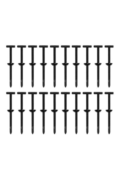 Generic 20pcs Nylon Universal Cable Tie Buckle Set, Cable Ties Straps with 20...