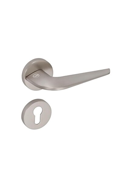 Generic Yale Danube Series Zinc Alloy Premium Door Handle Silver Matt, Spring...