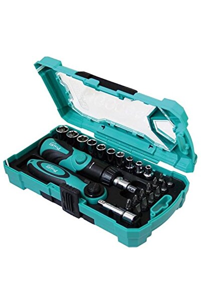 Generic Pro'sKit 26-Piece Socket and Screwdriver Set, 1/4-Drive, 10 Sockets &...