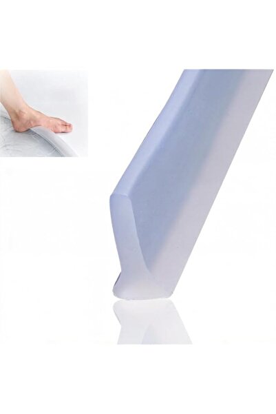 Generic 1m Collapsible Shower Barrier - Transparent Water Dam for Wet Dry Sep...