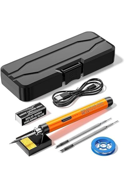 Generic Portable Electric Soldering Iron Kit, 5-Speed Temperature Control, US...