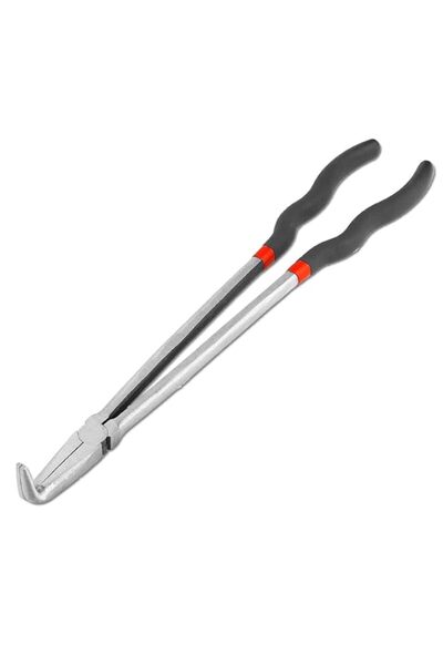 Generic THE WHITE SHOP Long Reach Pliers - 16 Inches Degree Angle Long Needle...