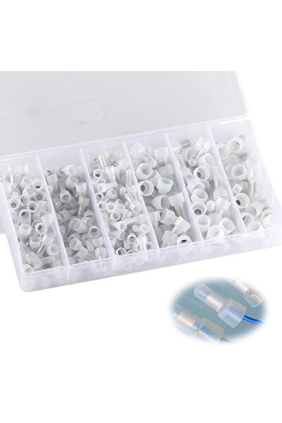 Generic 300 Pcs Closed End Crimp Connectors, Nylon Wire Connector Kit, Insula...