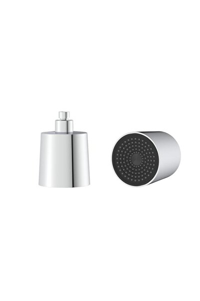 Generic Rainfall Round Showerhead with Self-Cleaning Silicone Nozzles, Polish...