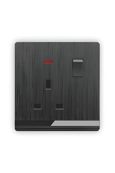 Generic Switched Power Socket with Neon Indicator – UK Standard Wall Outlet, ...