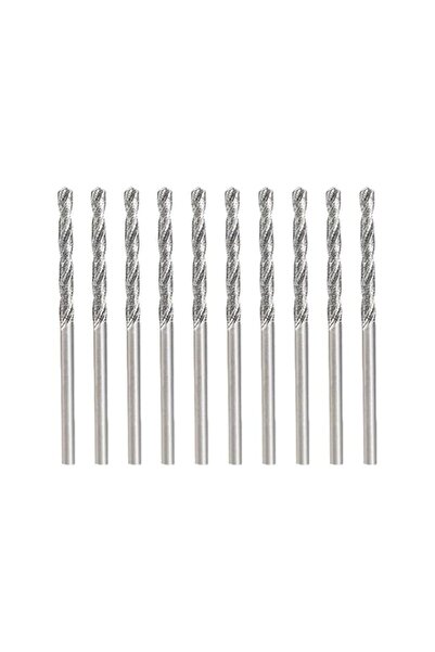 Generic 10Pcs 1.2mm Diamond-Coated Drill Bit Set, Masonry Twist Drill Bits fo...