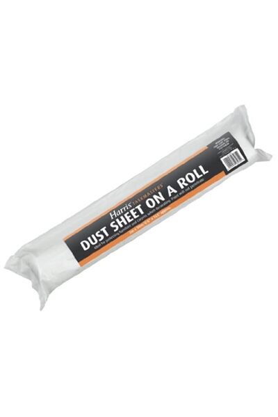 Generic HARRIS ESSENTIALS POLYTHENE DUST SHEET 2MX50M ROLL