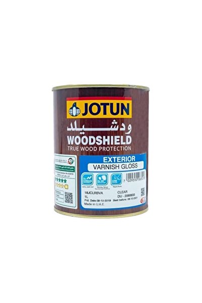 Generic Jotun Woodshield Exterior Varnish Gloss, Clear Wood Protection, 1L