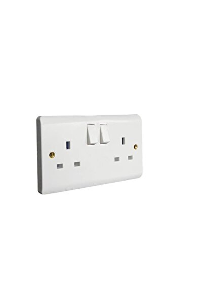 Generic MICRON 13A 2GANG SWITCH SOCKET SP