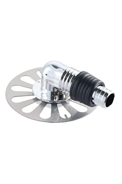 Generic Pokinge Stainless Steel Floor Drain Cover with Pipe Connector,Fast Dr...