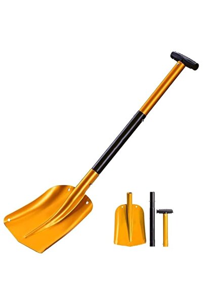 Generic Long Handle Extendable Aluminum Scoop Shovel With Storage Bag, 3 Sect...