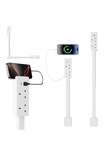 Generic Electrical Outlet Extender Socket with 180° Rotating, 1500W Power Sti...
