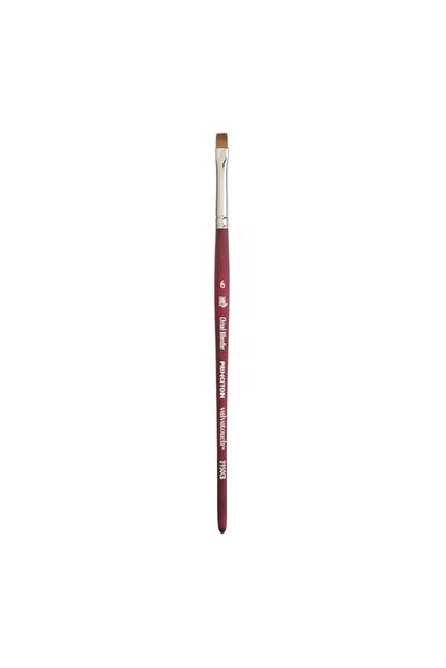 Generic PRINCETON ARTIST BRUSH CO. Pri Velvetouch Syn Sh Chisel Blendr Sz 6