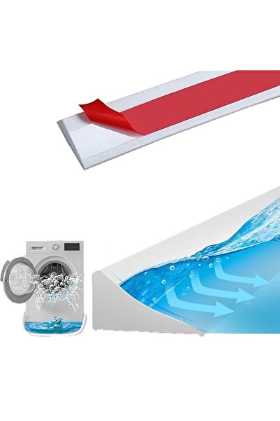 Generic Bolivia's Shower Threshold Water Barrier, 39 inch Collapsible Silicon...