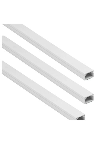 Generic Royal Apex 90cm Square Cable Box Self Adhesive PVC Trunking White Wal...