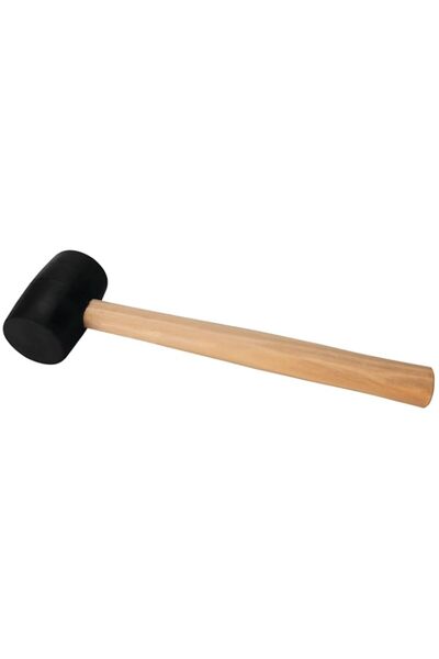 Generic Performance Tool 1129 Rubber Mallet - Durable Head with Wood Handle, ...