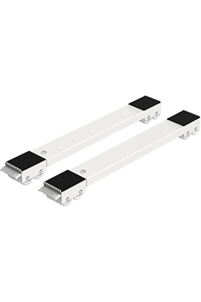 Generic Adjustable Washing Machine Trolley Base, Heavy Duty Stand with 24 Whe...