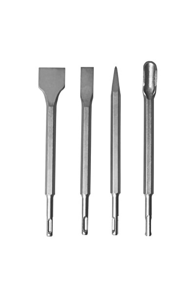 Generic THE WHITE SHOP SDS-Plus Chisel Set for SDS+ Rotary Hammers – with Til...