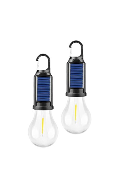 Generic LED Camping Lantern, Portable Solar Light Bulb with 3 Lighting Modes,...