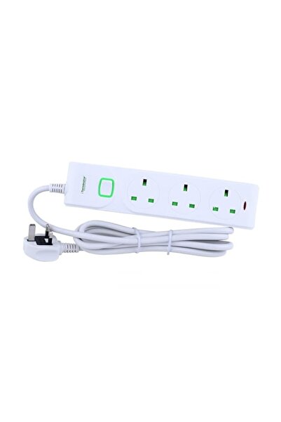 Generic Terminator 3-way UK power extension socket with master switch, single...
