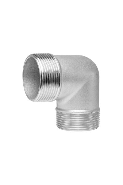 Generic 304 Stainless Steel 90 Degree Elbow Fittings, G1/2 & 1 inch BSP Male ...