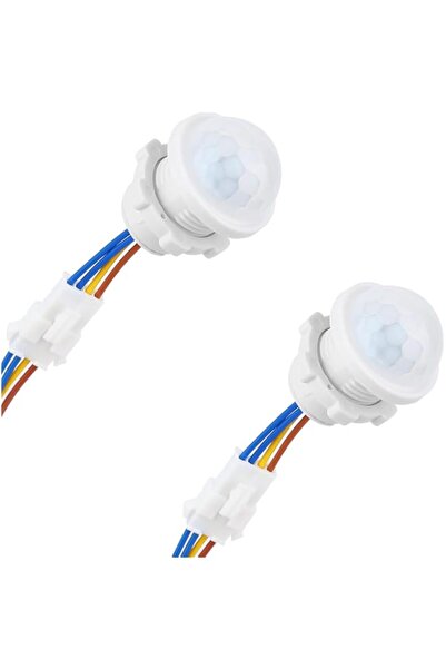 Generic Motion Sensor Light Switch, 2 Packs Human Body Activated LED Sensors ...
