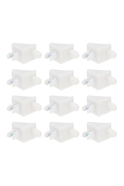 Generic COOLive 50pcs White Shelf Support Pins Replacement Screws Shelf Plug ...