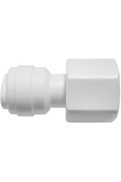 Generic Water Purifier Quick Connector, 1/4 Inch Quick Plug to 1/2 Inch Inter...