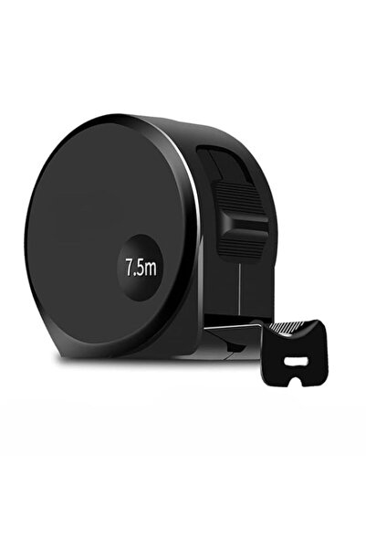 Generic Tape Measures Retractable Black Carbon Steel Measuring Tape Easy Read...