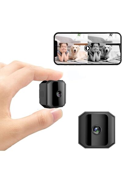 Generic Smart Wireless Security Camera HD 480P, Night Vision, Motion Alert, C...