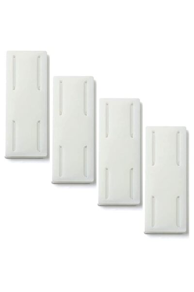 Generic 4 Pack Self-Adhesive Power Strip Holder, No-Drill Wall Mount Socket O...