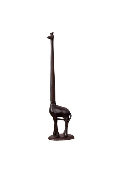 Generic Ogrmar Cast Iron Giraffe Paper Holder Decorative Bathroom Toilet Pape...