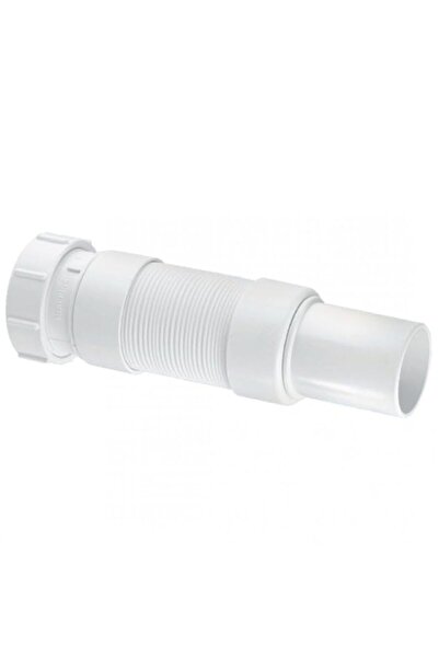 Generic McAlpine FLEXCON6 Flexible Fitting Universal Connector, White