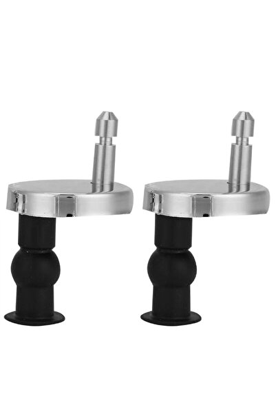 Generic Nuts Screw Fixings, Black Rubber Toilet Seat Screws, Household for Ho...