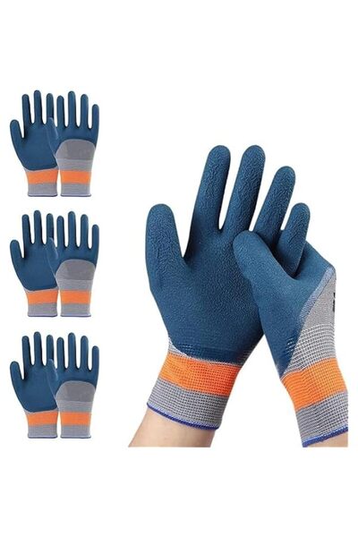 Generic 4 Pairs Gardening Gloves,Safety Work Gloves for Builder Gardener Mech...