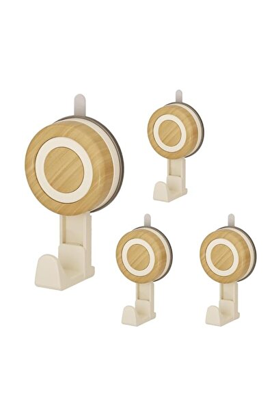 Generic 4 Pack Suction Hooks,Vacuum Suction Cup Hooks,No Drill Towel Hooks fo...