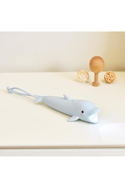 Generic Rechargeable Dolphins LED Flashlight, Cute Animal Shaped Silicone Fla...