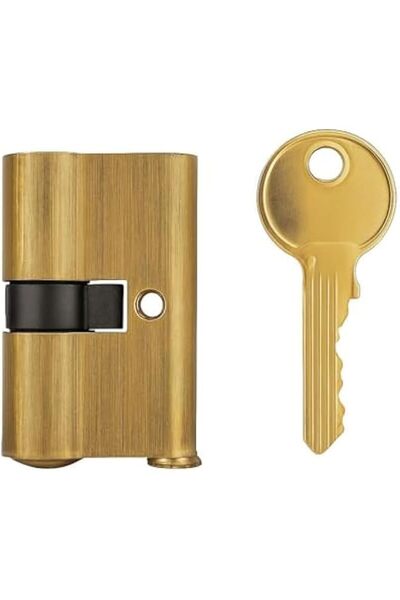Generic Fitto Door Lock Cylinder with 3 Keys - Euro Cylinder Barrel Lock Repl...