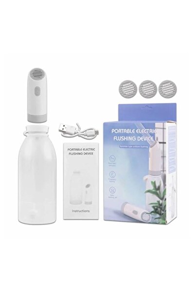 Generic MOMENT Portable Electric Bidet Sprayer with 400ml Bottle and 3 Speed ...