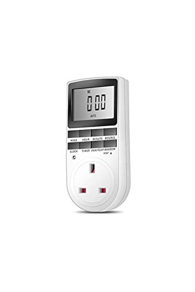 Generic Digital Electrical Plug in Timer Socket 24 Hours / 7 Day Weekly Progr...