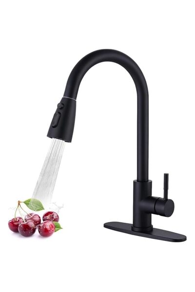Generic Kitchen Faucet with Sprayer, Pull Down Sink Faucet with 3 Water Modes...