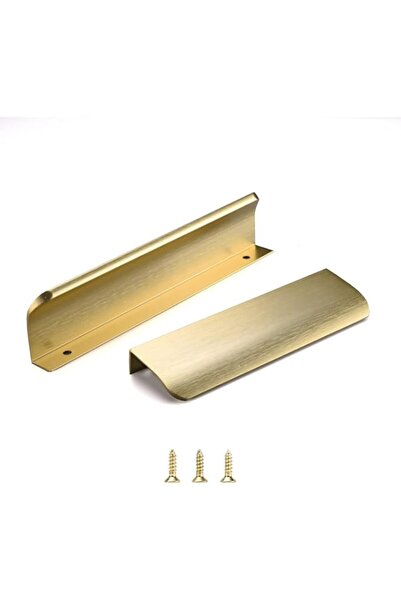 Generic Satanga 5Pack Edge Finger Pull for Cabinets Kitchen Concealed Aluminu...